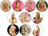 Set of 10 PARIS HILTON 1.25