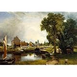 Dedham Mill, by John Constable (Print On Demand)
