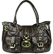 Womens Brown Vintage Shoulder Handbag - KCMODE