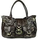 Womens Brown Vintage Shoulder Handbag - KCMODE