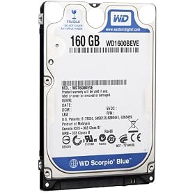 Western Digital Scorpio Blue 160GB EIDE 8MB Cache 2.5 inch Internal Hard Drive OEM