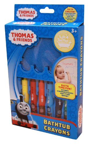 Thomas the Tank Engine and Friends Bath Crayons and Sponge