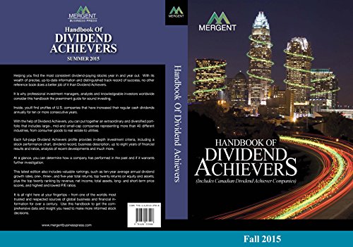 Handbook of Dividend Achievers - Fall Edition cover