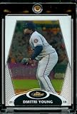 2008 Topps Finest # 44 Dmitri Young - Washington Nationals - Great looking collectible baseball card!
