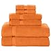 Contemporary Home 6-pc. Towel Set - Super Orange