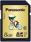 Panasonic RPSDU08D1K 8GB UHS-1 SDHC Card