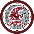 Washington State Cougars NCAA 12in Dimension Wall Clock