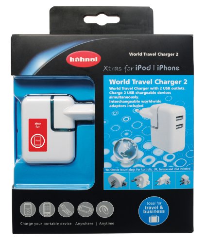 H&auml;hnel USB World Travel Charger II USB-Netzteil f&uuml;r Apple iPod Preisvergleich