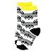 Batman Toddler 6 pack Crew Socks (2T/3T, Batman Pow!)