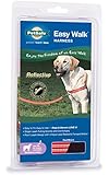 PetSafe Reflective Easy Walk Dog Harness, Medium/Large, Red/Black