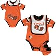 Reebok Cincinnati Bengals Newborn Creeper/Bib/ Bootie Set