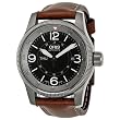 Oris Big Crown Timer Black Dial Brown Leather Automatic Mens Watch 735-7660-4264LS by Oris