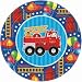 Fire Engine Fun Dessert Plates 8ct