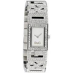 D&G Dolce&Gabbana Damenuhr 'Shout' DW0286 silbernes Armband