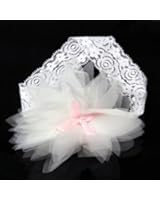 1 Piece Baby Girls Ruffle Flower Elastic Lace Hair Decor Hairband Headband