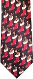 Scooby doo Christmas sock silk ties