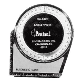 Central Tools 6494 Angle Finder with Magnetic Base