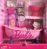 Barbie Pink Dream Bathtub w Toilet & Accessories (2008)