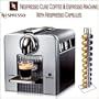Nespresso D185-A Cube Aluminum Coffee & Espresso Machine With Swissmar Capstore Vista 20 for Nespresso Capsule Holder