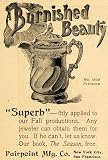 1895 Ad No 1850 Pitcher Burnished Beauty Pairpoint Co. - Original Print Ad