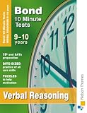 Cover of Bond 10 Minute Tests Verbal Reasoning 9-10 years by Frances Down 0748798986
