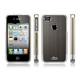 Coque�iPhone 4 / 4s, SGP Case Linear Blitz Series Gun Metalpar SPIGEN SGP