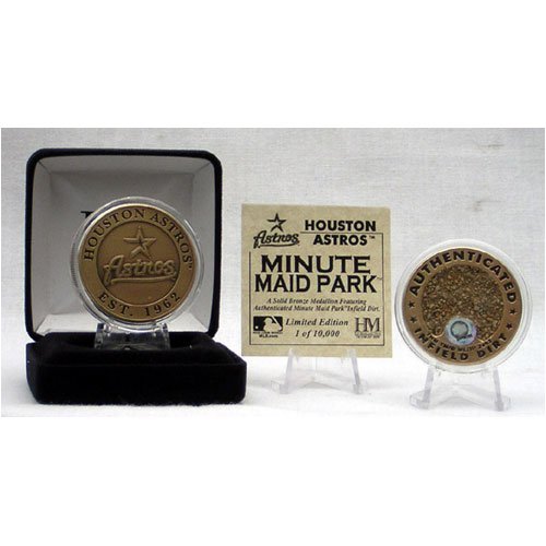 Highland Mint Houston Astros Minute Maid Park Dirt Coin