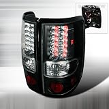 04 05 06 07 08 Ford F150 LED Tail Lights + Hi-Power White LED Backup Lights - Black (Pair)