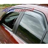 2008-UP Cadillac CTS Smoked Rain Guards 4PC by U.S. Speed