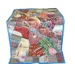 Oceanic Blue Wall Hanging Hand Embroidered Tapestry 60x40