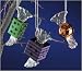 Club Pack of 12 Assorted Candy Bell Halloween Ornaments #29384