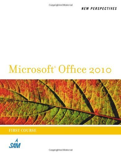 New Perspectives on Microsoft Office 2010, First Course (Microsoft Office 2010 Print Solutions) 1st edition by Shaffer, Ann, Carey, Patrick, Parsons, June Jamrich, Oja, Da (2010) Spiral-bound