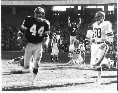 Photo John Riggins of the Washington Redskins