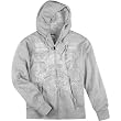 Icon Rat Men's Hoody Zip Racewear Sweatshirt - Grey