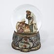 4.75" Musical Religious Nativity Holy Family Christmas Water Globe