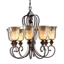 Hot Sale Uttermost 21049 Elba 8-light Chandelier