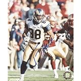 Torry Holt Autographed St. Louis Rams (vs 49ers) 8x10 Photo
