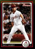 2010 Bowman Baseball Card # 85 Dan Haren - Arizona Diamondbacks - In A Protective Screwdown Case!