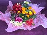 季節の花鉢物　寄せかごギフト