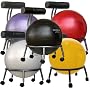 Isokinetics Fitness Ball Chair - with Choice of 52cm Ball and a Pump