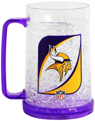 NFL Minnesota Vikings 16-Ounce Crystal Freezer Mug