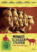 Männer, die auf Ziegen starren