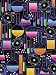 A Chemistry Texture Art Stretched Canvas Poster Print by Dynamic Graphics, 17x23