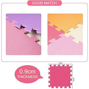 Xmtmmd Baby Play Mat Game Mat Floor Tile Foam Pads Foam Kids Kid