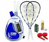 Speedminton® Set S200 im Back Pack, (incl. Easycourt)