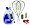 Speedminton® Set S200 im Back Pack, (incl. Easycourt)