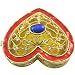 Double Heart Box Bejeweled Collectible Trinket Jewelry Box