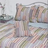 IMAGE OF Bundle-43 Dayton Stripe Quilt Collection Size: King