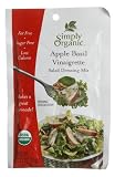 Review Simply Organic  / Simply Organic Dress-apple Basil Vinigarette, 0.71-Ounce Units (Pack of 24)