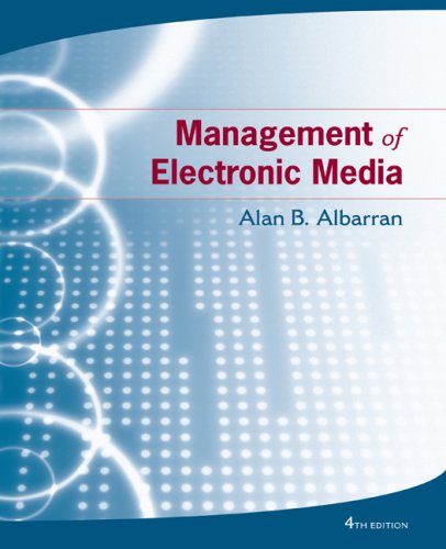 Textbook - Management of Electronic Media